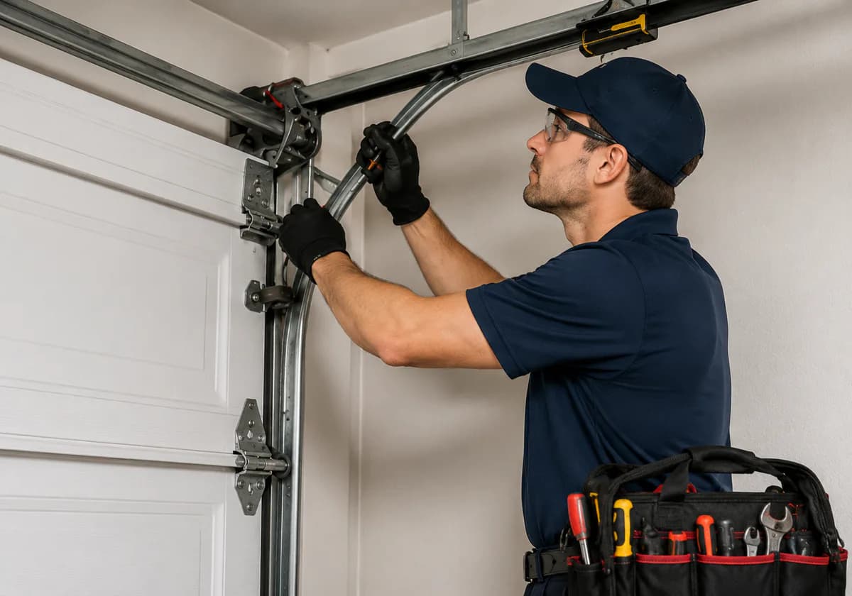 Garage door repair service for residential homes